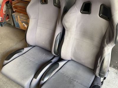 *LOOK!* Used set of CORBEAU A4 Racing Seats - Fully Reclining