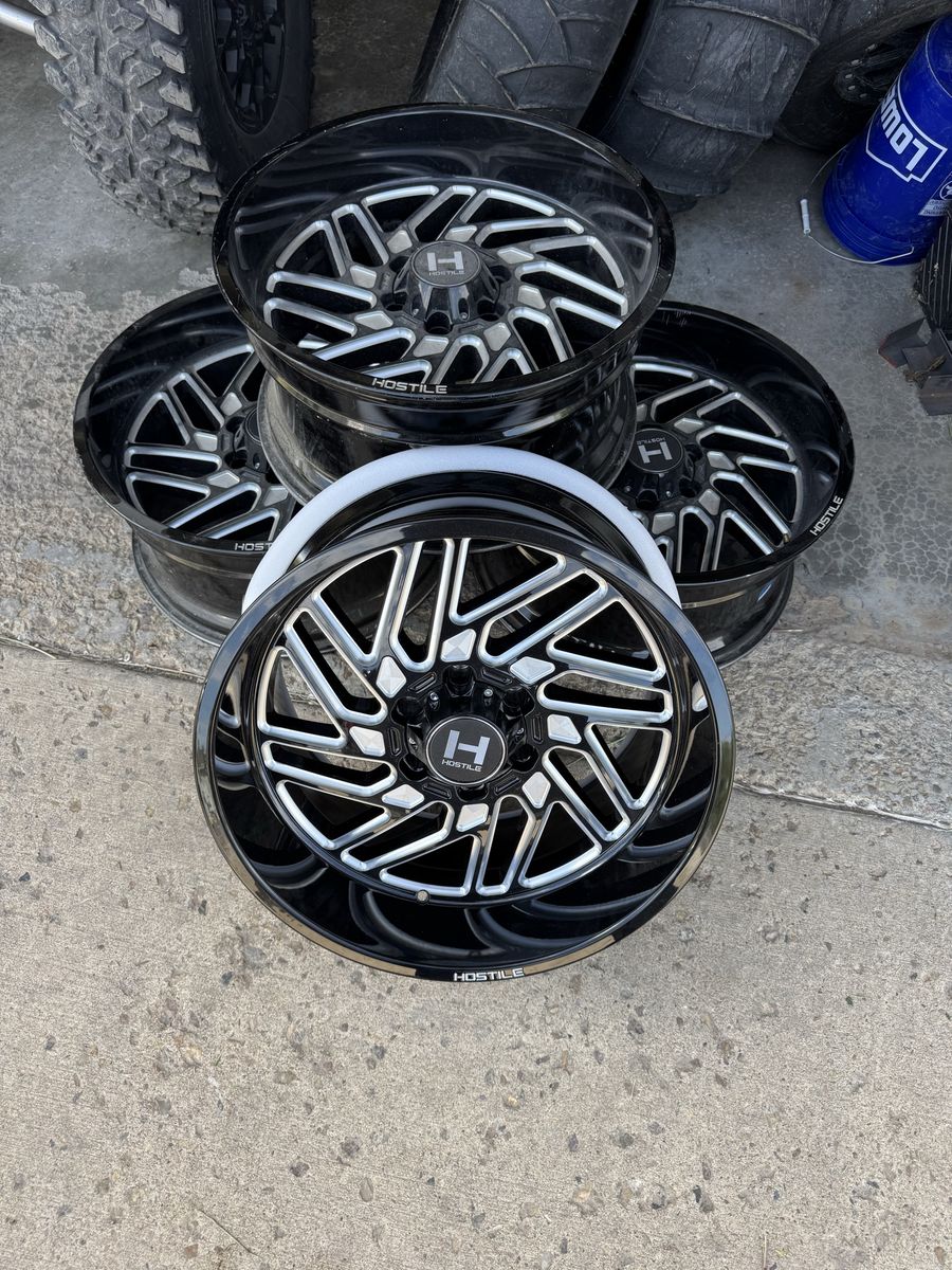 Hostile 20x10 f150 wheels