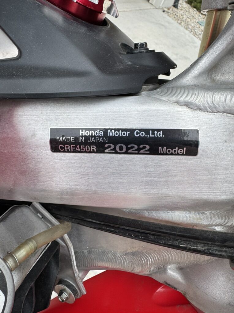 2022 CRF450R