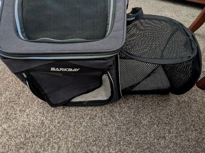 Barkbay Pet carrier for Bicycles, Motorcycle, backpack.