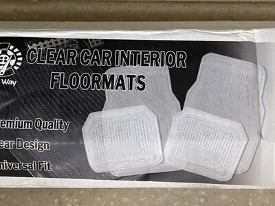 Vayg Way Clear Car Interior Floor Mats ( Universal