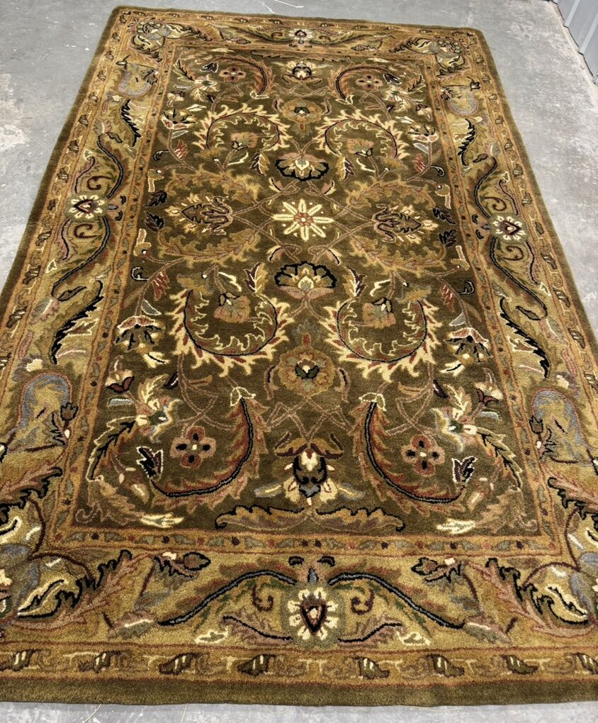 Restoration Hardware Wool Rug Pristine Rare