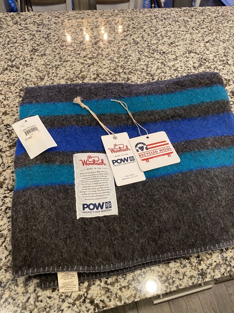 Brand new Limited Edition Woolrich Wool Blanket