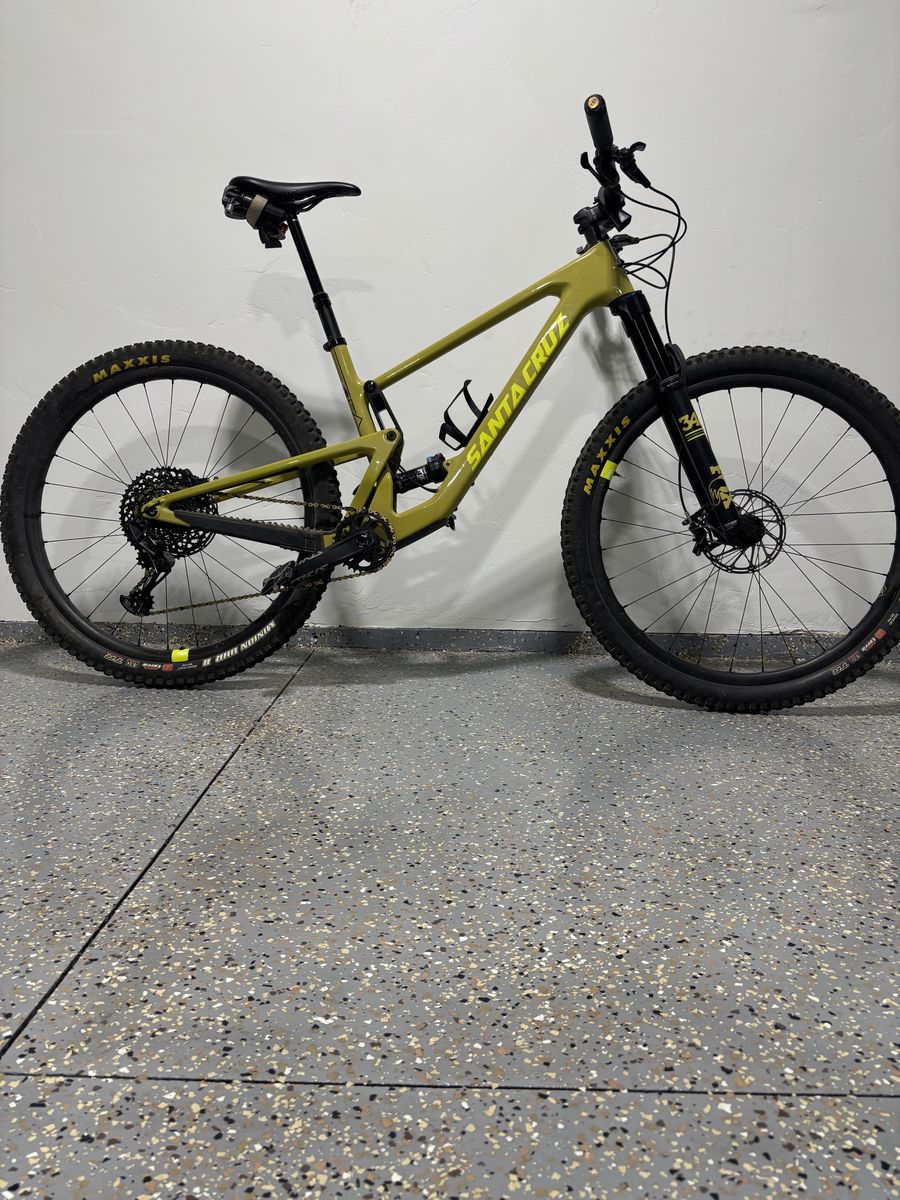 Santa Cruz Tallboy C Full Suspension Mountain Bike 29er Olive Green