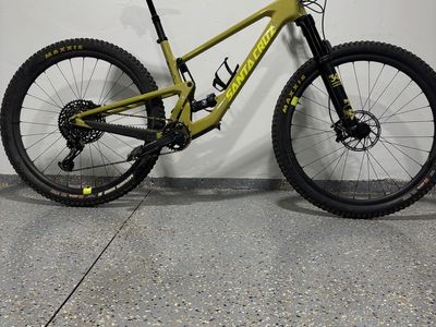 Santa Cruz Tallboy C Full Suspension Mountain Bike 29er Olive Green