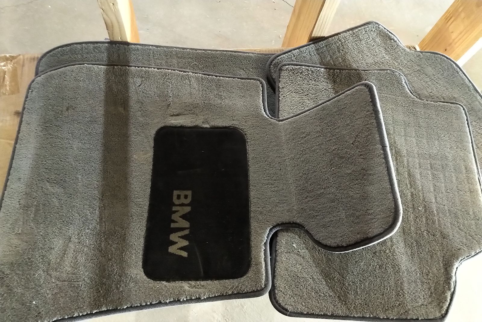 Genuine BMW Floor Mat Set GRAY CARPET RUGS