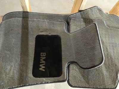 Genuine BMW Floor Mat Set GRAY CARPET RUGS