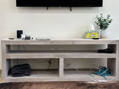 Solid Wood Media Console