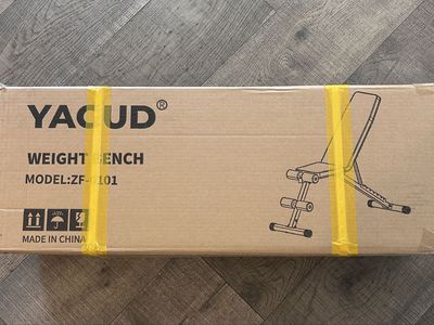 Adjustable Weight Bench - New in Box