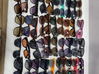 Large Lot of Assorted Sunglasses - Styles for Men and Women, Variety of Colors