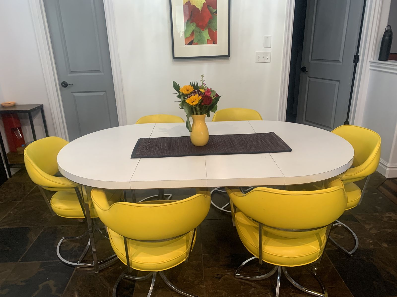 Vintage Dining set- 6 chairs