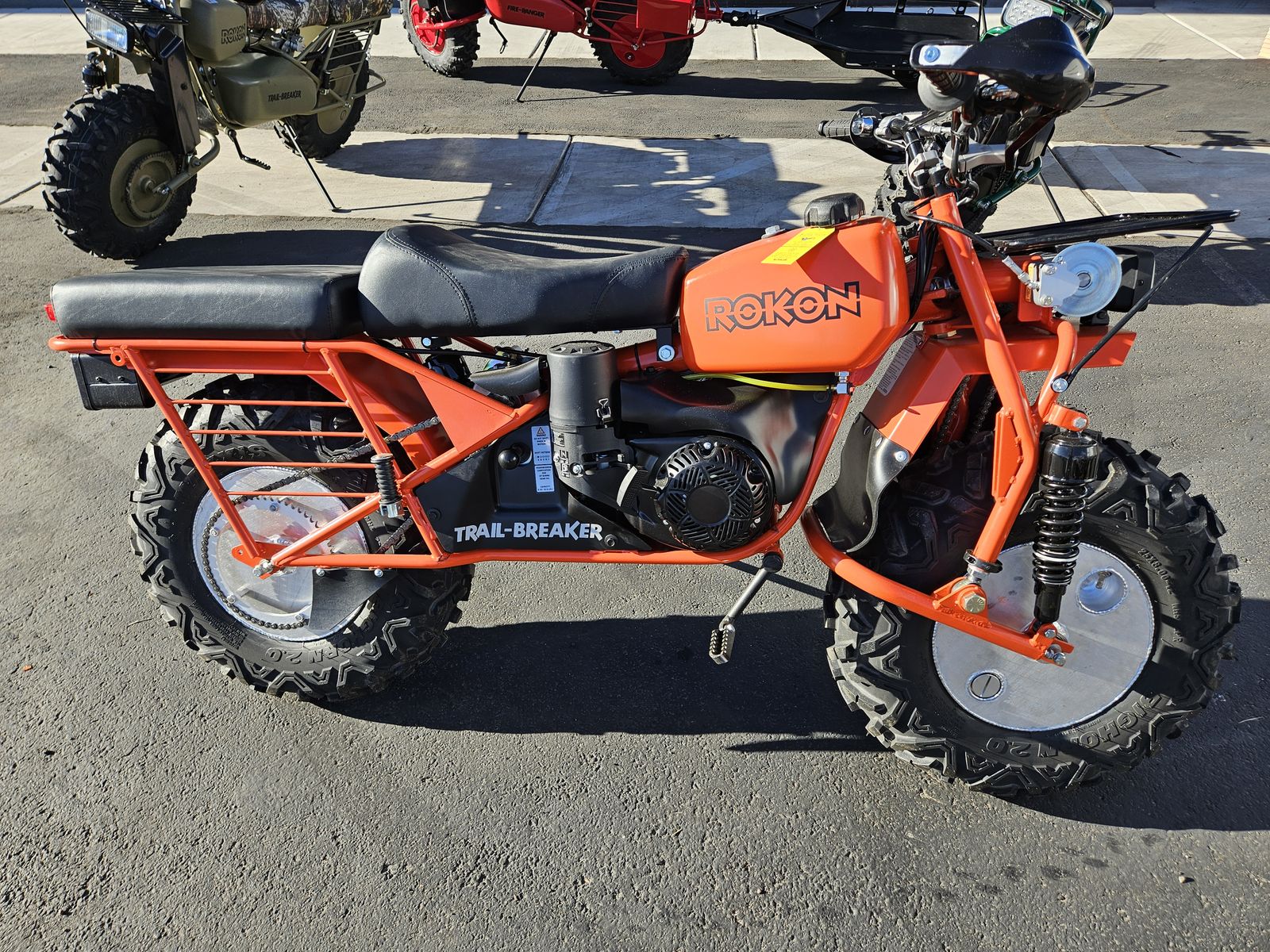 New 2025 Rokon Trail Breaker AWD Motorcycle in Rare Color!