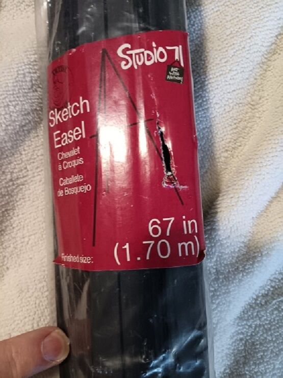 STUDIO 71 WOOD SKETCH EASEL 67"