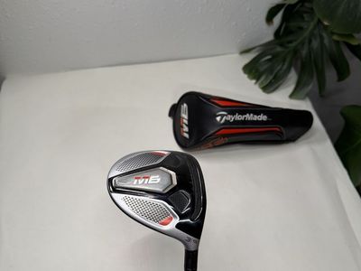 TaylorMade M6 3 Wood 15° Fujikura Atmos 5 Regular Graphite RH Headcover