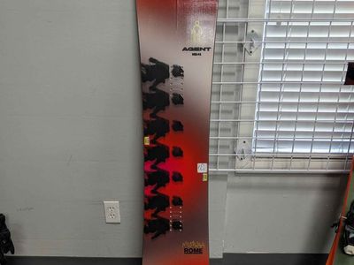Rome Agent 154cm Snowboard - Lightly Used (2026)
