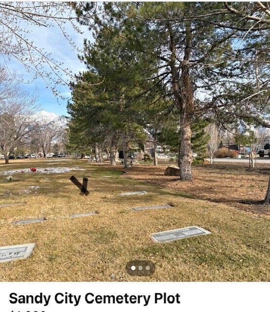 Sandy City Cemetery Plot