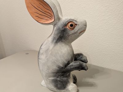 hector rascon folk art rabbit