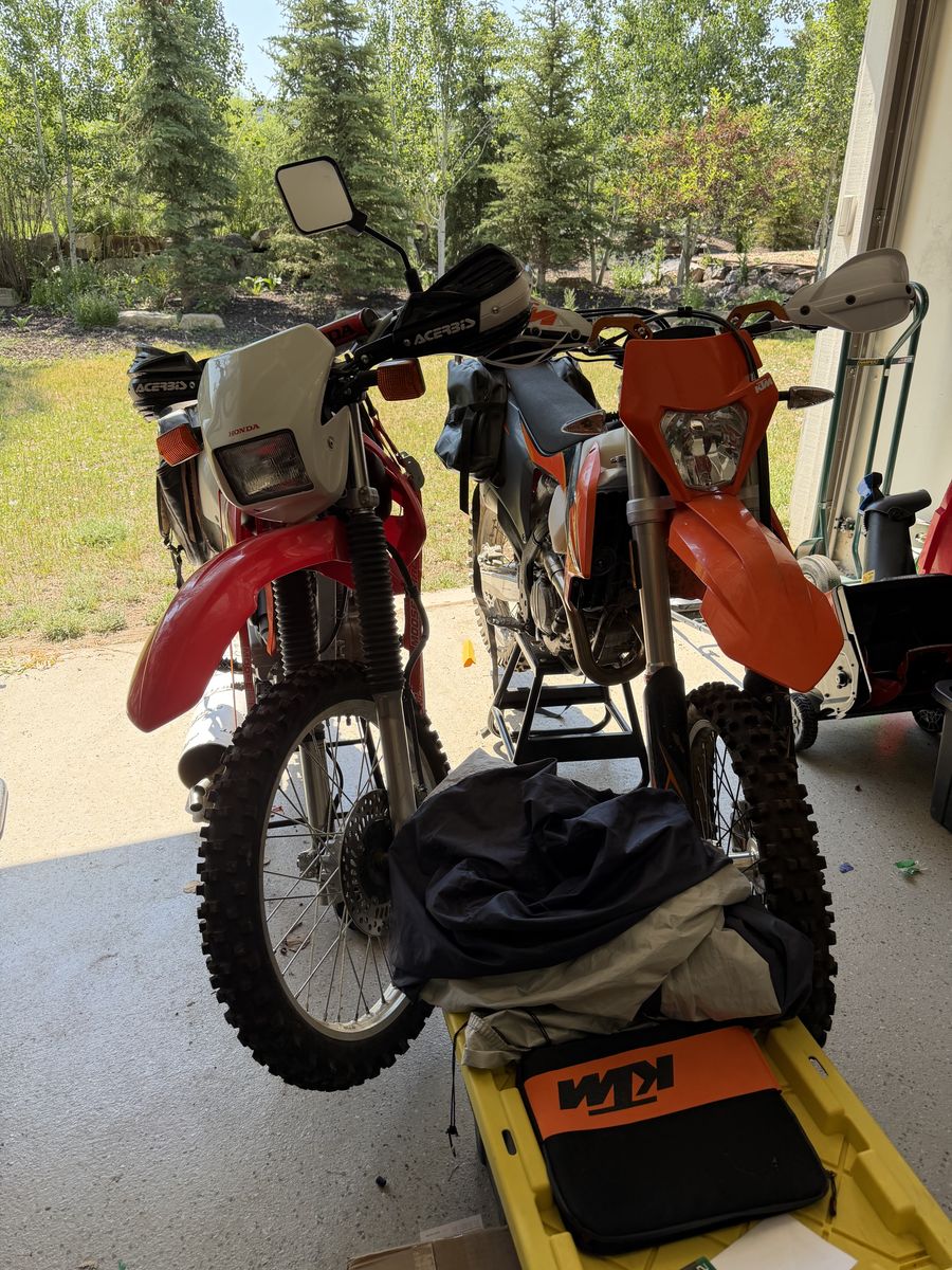 Honda 230L And Ktm 350exc