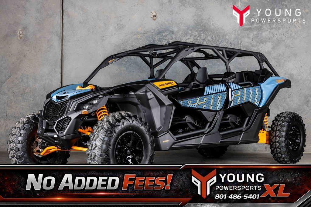 2026 Can-Am® Maverick X3 MAX DS Turbo Scandi Blue & Orange Crush