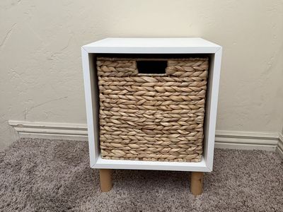 Small IKEA bedside table