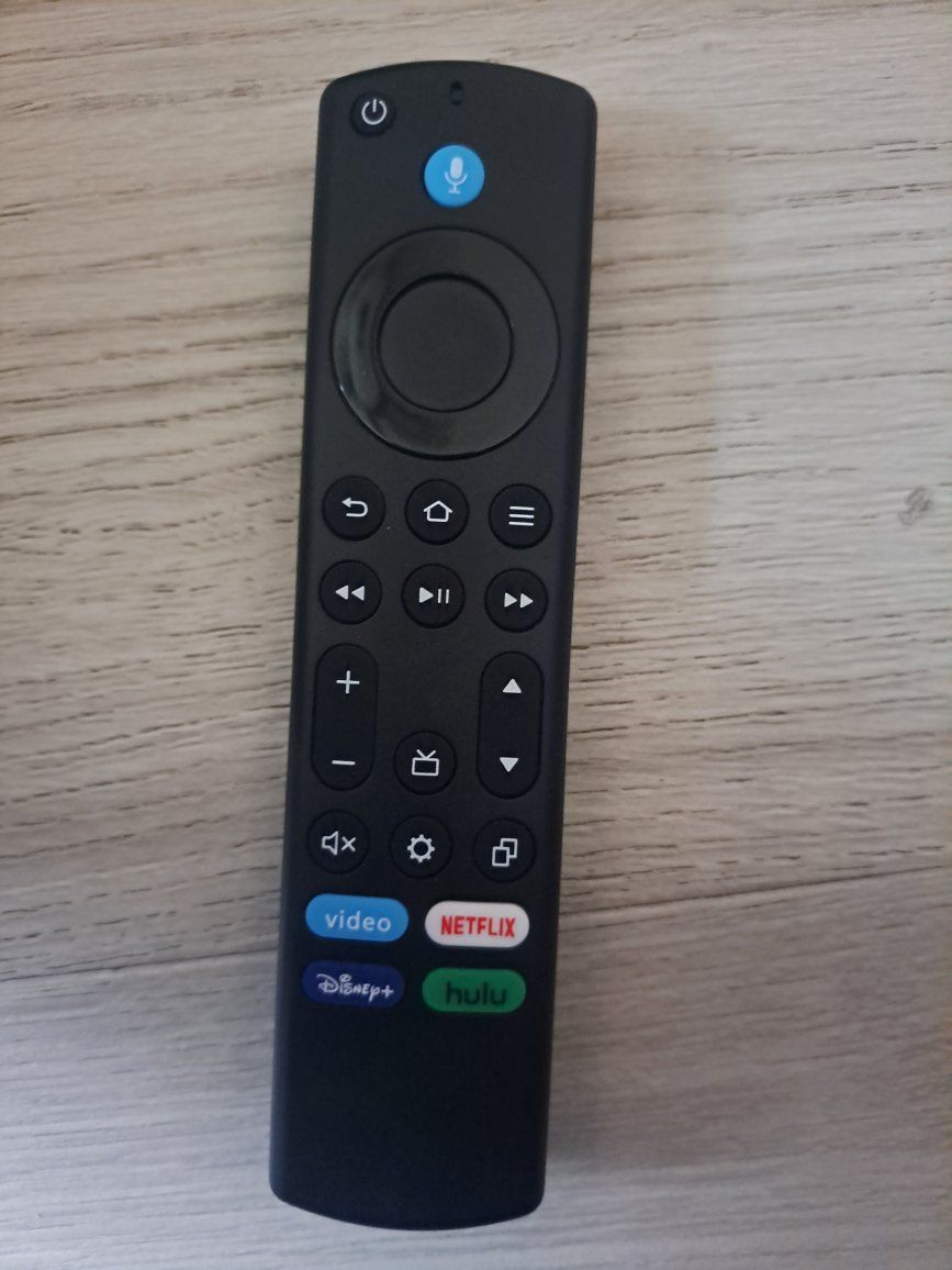 Amazon Fire TV Alexa Voice Remote with App Shortcut Buttons