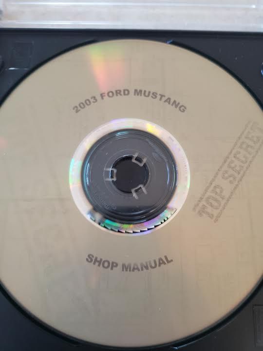 Shop manual for 2003 Mustang