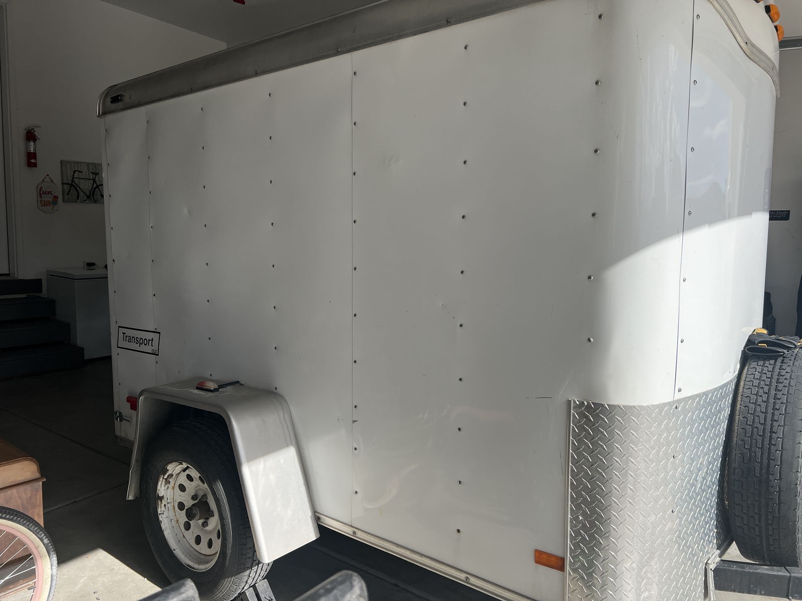 5x8 Enclosed Haulmark Trailer