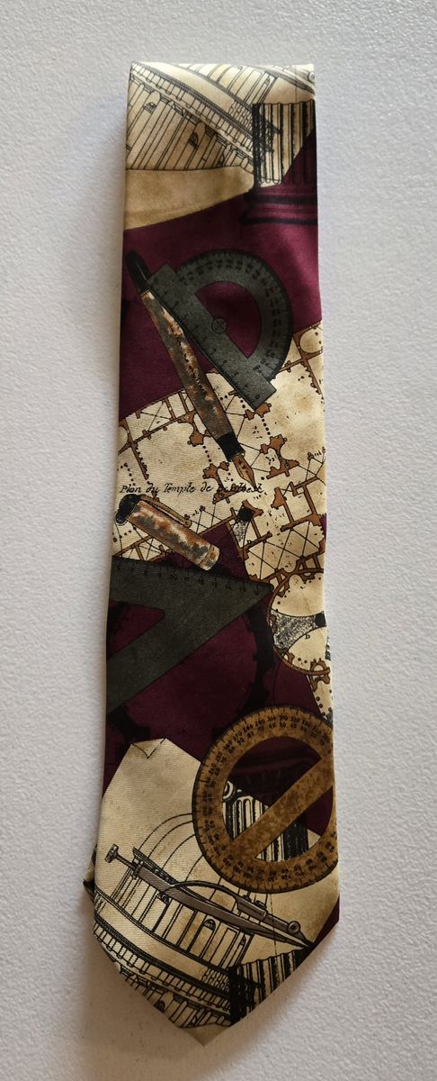 Architectural Themed Necktie