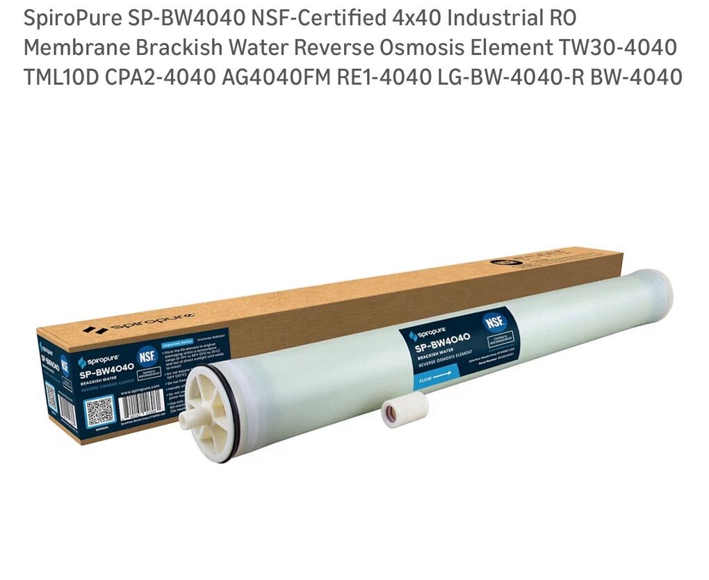 SpiroPure SP-BW4040 Reverse Osmosis Element