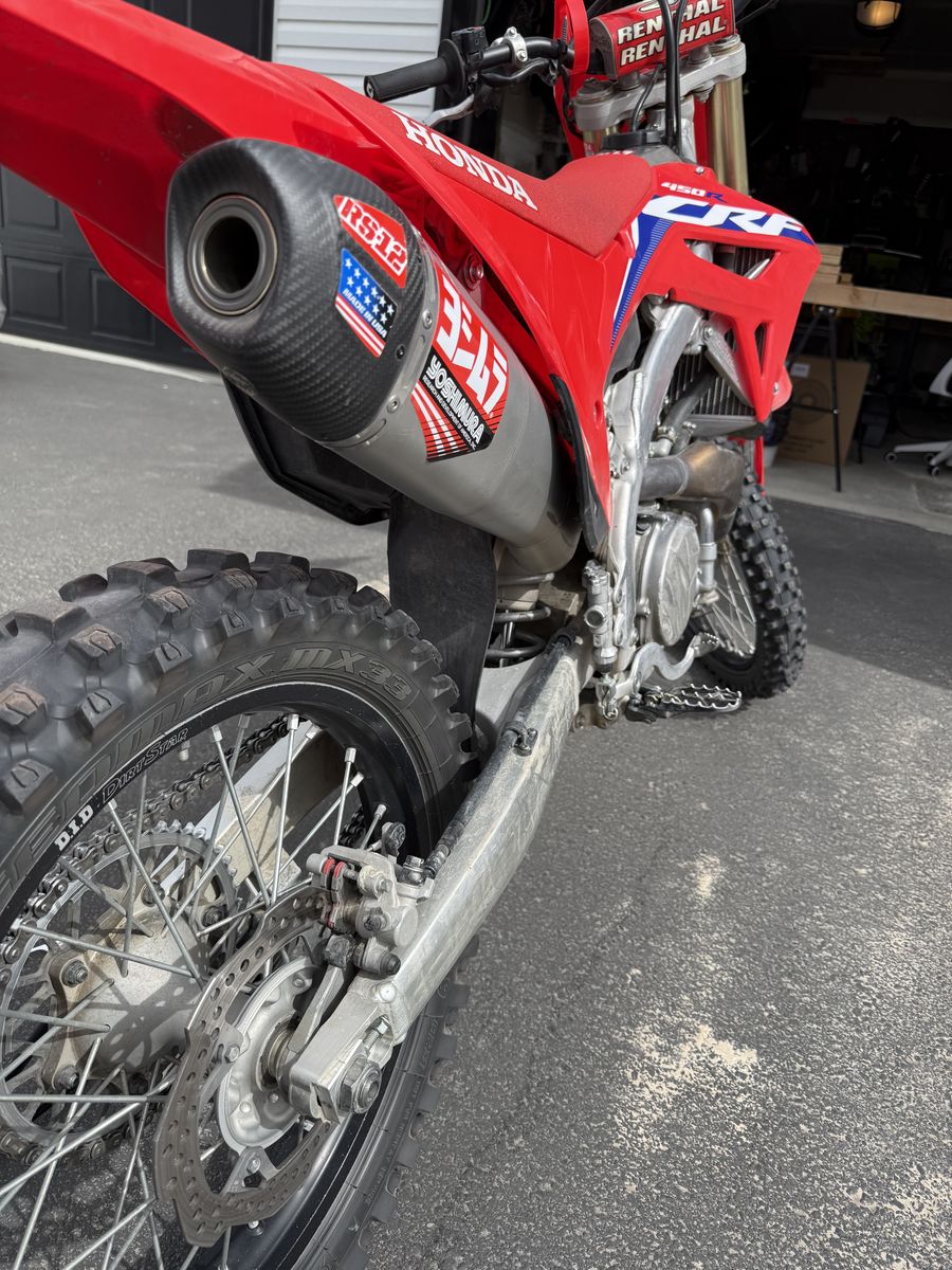 2022 Honda CRF 450R (Free delivery 100 miles)