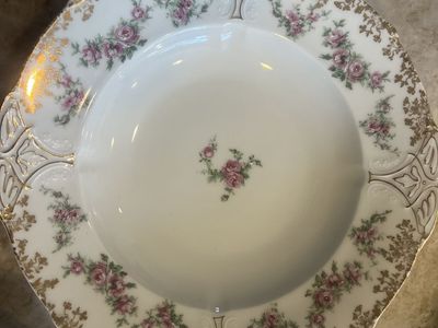Antique Bavarian China Set with Serving dishes