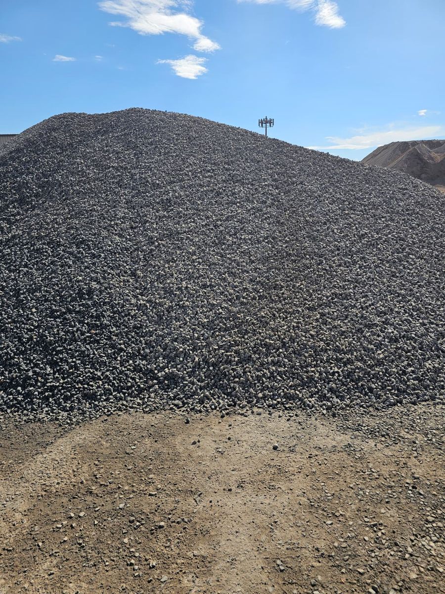 5-Ton Delivery of Premium Gray Landscaping Rock