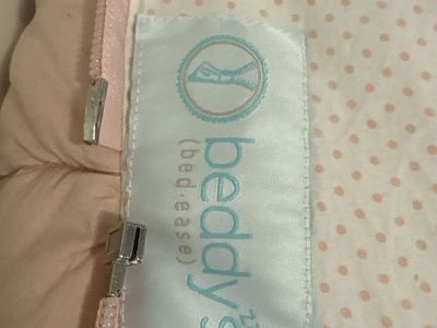 Beddy's Pink Polka Dot Zipper Bedding Set with Plush Minky Lining