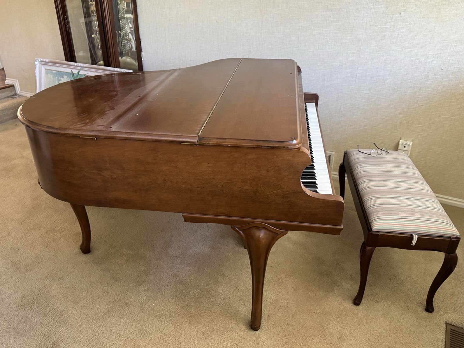 Baby grand piano