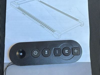 ElseLuck ZF-0302 Under Desk Treadmill Walking Pad w/ Remote & Manual