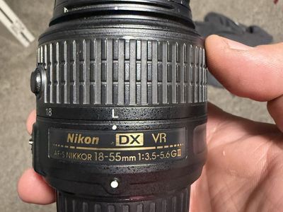 Nikon AF-S DX NIKKOR 18-55mm f/3.5-5.6G VR II Lens