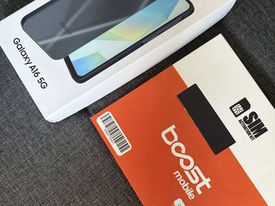Samsung Galaxy A16 5G Smart Phone & Boost Mobile SIM Activation Kit