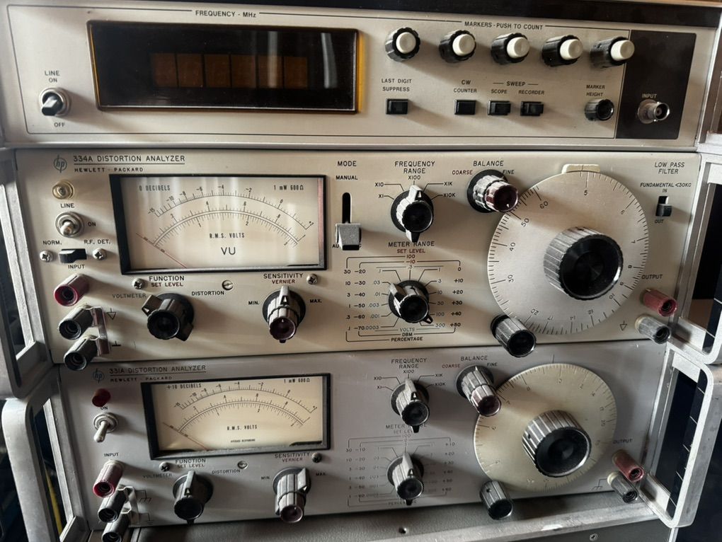 Vintage electronic test Equipment