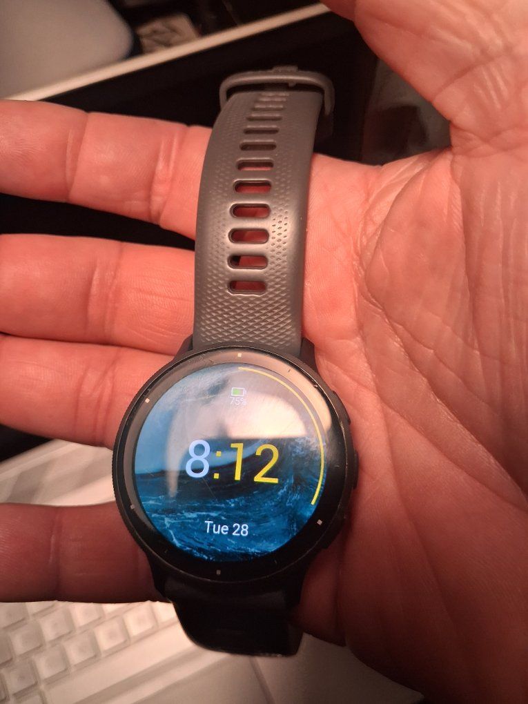 Garmin Vivoactive 6 Smartwatch 42mm Black with GPS, Music Storage, Garmin Pay