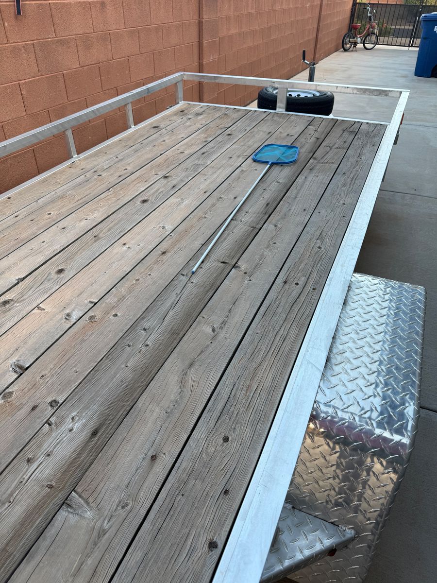 14' x 6' Aluminum Snake River Trailer