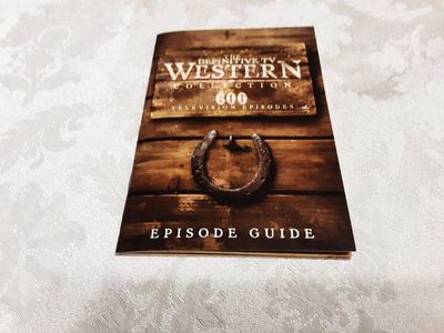 The Definitine T.V. Western Collection with 48 DVD DISKS