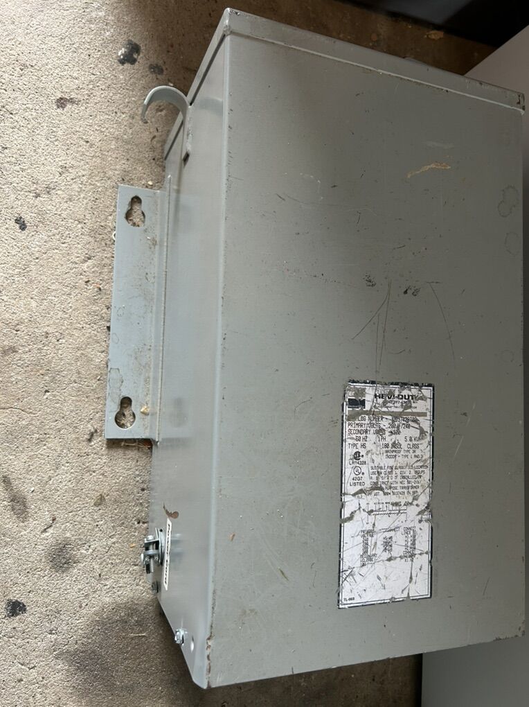 Hevi-Duty 240V Outdoor 5 KVA Transformer HD-180