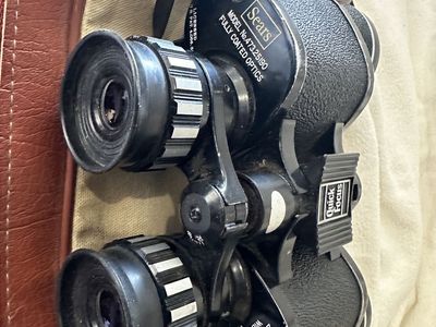 Vintage Sears 7X-15X35mm Zoom Binoculars with Case