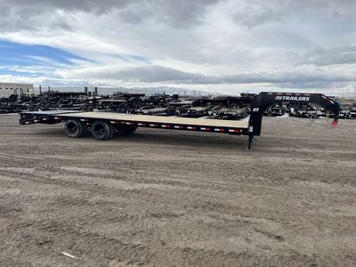 2027 PJ Trailers 8.5x28 25k Low-Pro Flatdeck With