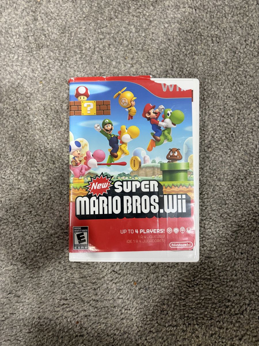 New Super Mario Bros. Wii - Complete with Manual - Great Condition