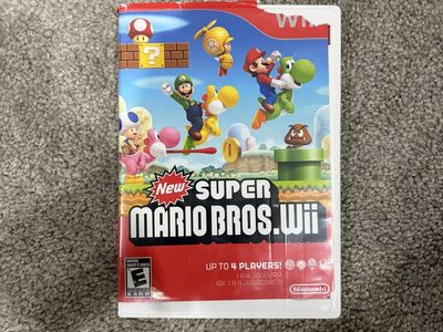 New Super Mario Bros. Wii - Complete with Manual - Great Condition