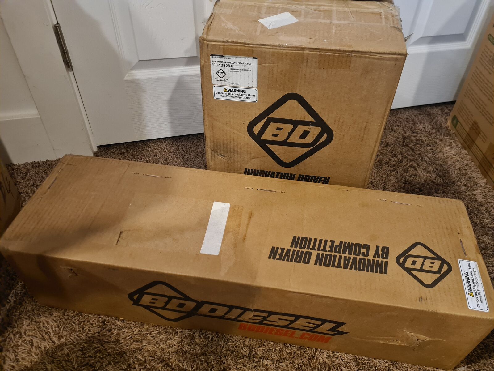 BD Diesel Iron Horn T4 S364SXE Turbo kit RAM 6.7 Cummins 07-18