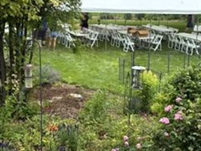 Two 20X40 ft Heavy Duty White Event Tents for sale