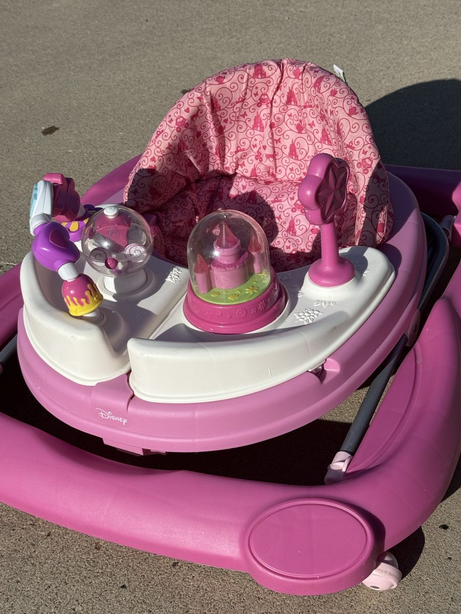 Disney Princess Baby Walker with Interactive Toys