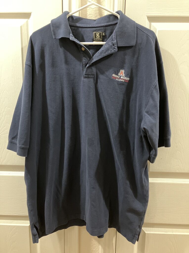 University Of Arizona Wildcats Blue Alumni Polo